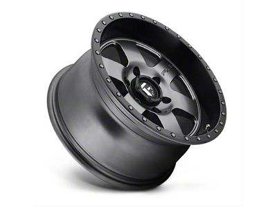 Fuel Wheels Podium Matte Gunmetal 6-Lug Wheel; 20x9; 1mm Offset (99-06 Silverado 1500)