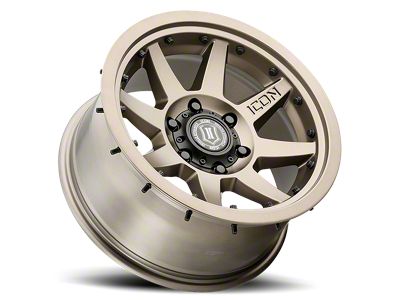 ICON Alloys Rebound Pro Bronze 6-Lug Wheel; 17x8.5; 0mm Offset (23-24 Colorado)
