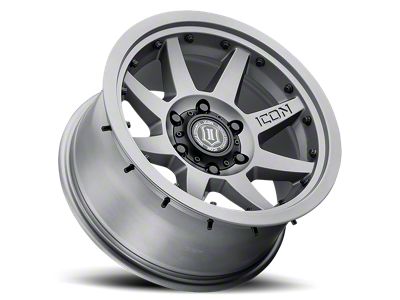 ICON Alloys Rebound Pro Titanium 6-Lug Wheel; 17x8.5; 0mm Offset (07-14 Tahoe)