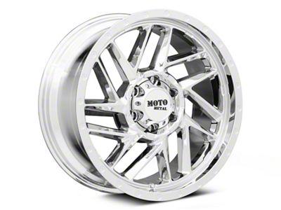 Moto Metal MO985 Breakout Chrome 6-Lug Wheel; 20x10; -18mm Offset (2024 Ranger)