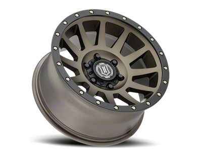 ICON Alloys Compression Bronze 6-Lug Wheel; 17x8.5; 25mm Offset (23-24 Colorado)