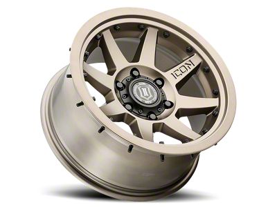 ICON Alloys Rebound Bronze 6-Lug Wheel; 17x8.5; 25mm Offset (99-06 Sierra 1500)