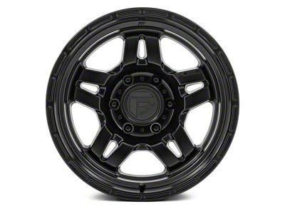 Fuel Wheels Oxide Blackout 6-Lug Wheel; 18x9; -12mm Offset (14-18 Silverado 1500)