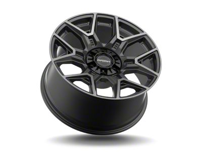 Brink Wheels Insurgent Smoke Machined Titanium 6-Lug Wheel; 20x9; 18mm Offset (07-14 Tahoe)