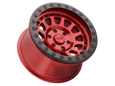 Black Rhino Primm Candy Red 6-Lug Wheel; 17x8.5; -30mm Offset (2024 Ranger)