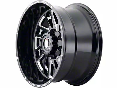 American Truxx Blade Satin Black Milled 6-Lug Wheel; 20x10; -24mm Offset (23-24 Canyon)