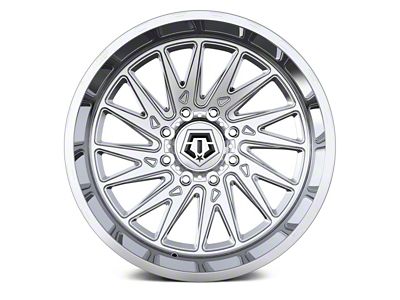 TIS 547C Chrome 6-Lug Wheel; 22x10; 10mm Offset (14-18 Sierra 1500)