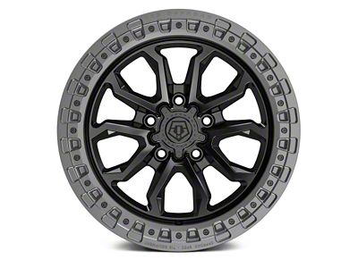 TIS 556BA Satin Black with Satin Anthracite Bead Ring 6-Lug Wheel; 20x9; 20mm Offset (19-23 Ranger)