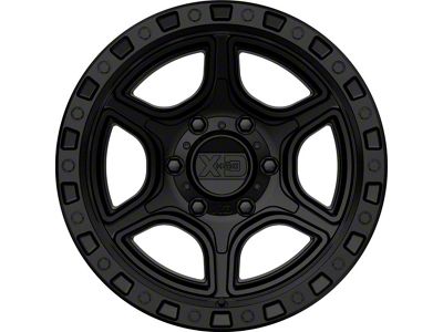 XD Portal Satin Black 6-Lug Wheel; 18x8.5; 18mm Offset (07-13 Sierra 1500)