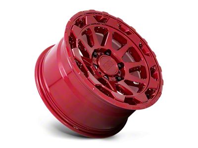 Black Rhino Rotor Candy Red 6-Lug Wheel; 18x9; 12mm Offset (15-22 Canyon)