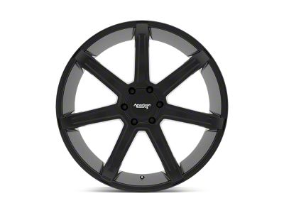 American Racing Revert Satin Black 6-Lug Wheel; 20x9; 15mm Offset (15-22 Canyon)