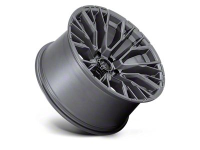 Fuel Wheels Rebar Matte Gunmetal 6-Lug Wheel; 17x9; 1mm Offset (15-22 Canyon)