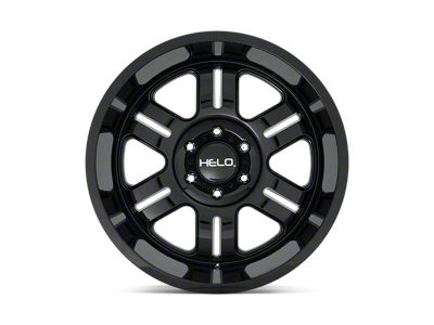HELO HE916 Gloss Black 6-Lug Wheel; 18x9; 18mm Offset (15-22 Canyon)