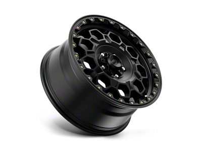 KMC Trek Satin Black 6-Lug Wheel; 17x8; 20mm Offset (15-22 Canyon)