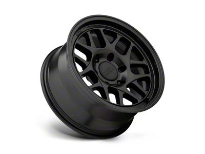 KMC Bully OL Satin Black 6-Lug Wheel; 17x8.5; 18mm Offset (15-22 Canyon)