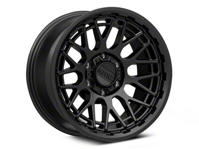 KMC Technic Satin Black 6-Lug Wheel; 20x9; 18mm Offset (15-22 Colorado)