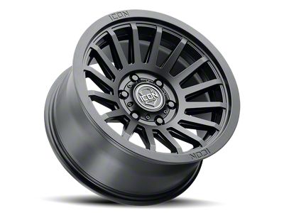 ICON Alloys Recon SLX Satin Black 6-Lug Wheel; 17x8.5; 0mm Offset (15-22 Colorado)