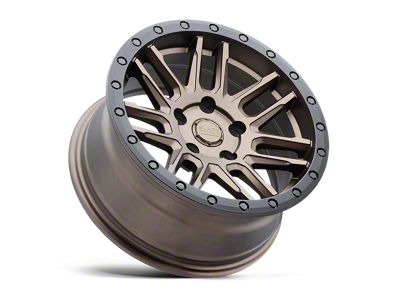 Black Rhino Arches Bronze with Black Ring 5-Lug Wheel; 15x7; 15mm Offset (87-90 Dakota)