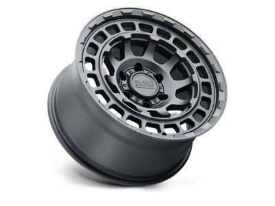 Black Rhino Chamber Matte Black 6-Lug Wheel; 16x8; 0mm Offset (91-96 Dakota)