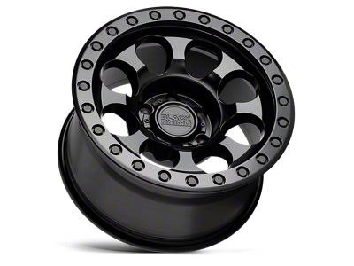 Black Rhino Riot Matte Black 5-Lug Wheel; 17x8.5; 0mm Offset (09-18 RAM 1500)