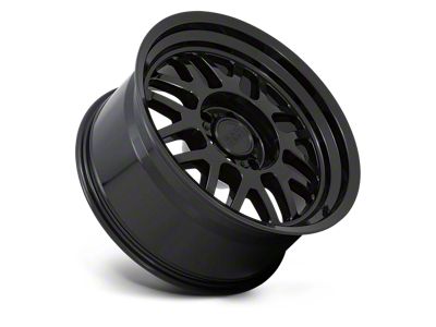 Black Rhino Delta Gloss Black 6-Lug Wheel; 17x9.5; 12mm Offset (97-04 Dakota)