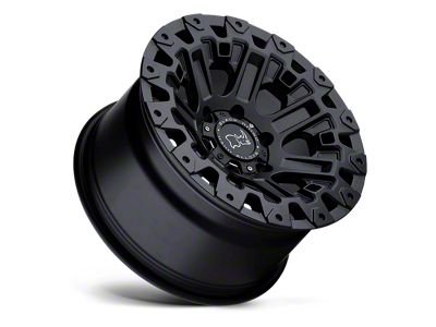 Black Rhino Ozark Matte Black 6-Lug Wheel; 17x9.5; 12mm Offset (97-04 Dakota)