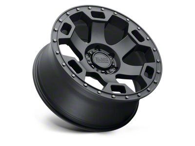 Black Rhino Gauntlet Semi Gloss Black with Gunmetal Bolts 5-Lug Wheel; 18x9; 2mm Offset (09-18 RAM 1500)