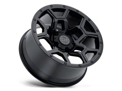 Black Rhino Overland Matte Black 5-Lug Wheel; 18x9.5; 0mm Offset (02-08 RAM 1500, Excluding Mega Cab)