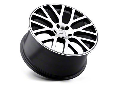 TSW Donington Gunmetal Mirror Cut Face 5-Lug Wheel; 19x9.5; 20mm Offset (87-90 Dakota)