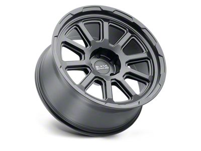 Black Rhino Chase Matte Black 6-Lug Wheel; 20x9; 12mm Offset (97-04 Dakota)