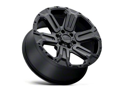 Black Rhino Wanaka Matte Black 6-Lug Wheel; 20x9; 35mm Offset (97-04 Dakota)