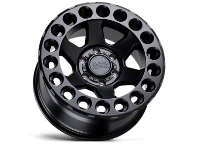 Black Rhino Odessa Matte Black 6-Lug Wheel; 20x9.5; 12mm Offset (97-04 Dakota)