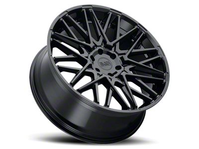 Black Rhino Morocco Gloss Black 5-Lug Wheel; 24x10; 25mm Offset (09-18 RAM 1500)