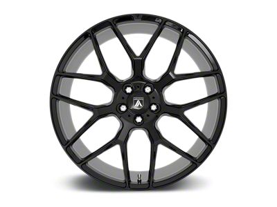 Asanti Dynasty Gloss Black 5-Lug Wheel; 20x8.5; 38mm Offset (87-90 Dakota)