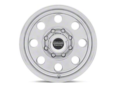 American Racing Baja Polished 5-Lug Wheel; 15x10; -43mm Offset (87-90 Dakota)