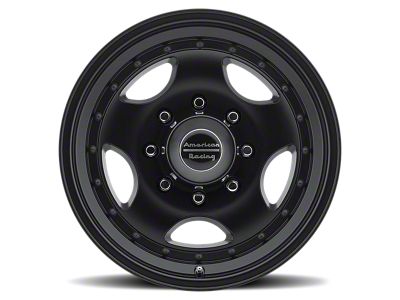 American Racing AR23 Satin Black 5-Lug Wheel; 15x10; -44mm Offset (87-90 Dakota)