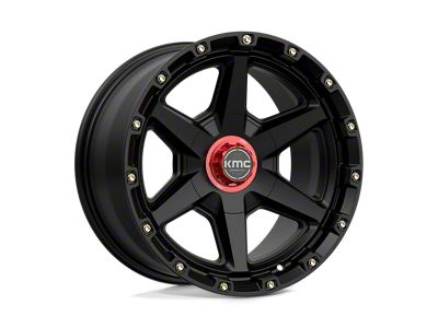 KMC Tempo Satin Black 5-Lug Wheel; 20x9; 18mm Offset (05-11 Dakota)