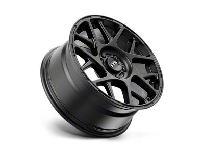 KMC Bully Satin Black 5-Lug Wheel; 17x8; 38mm Offset (87-90 Dakota)