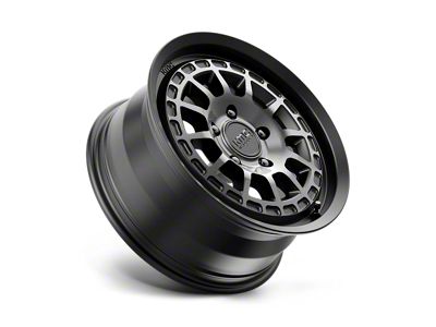 KMC Canyon Satin Black with Gray Tint 5-Lug Wheel; 17x8; 35mm Offset (87-90 Dakota)