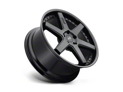 Niche Altair Gloss Black with Matte Black 5-Lug Wheel; 20x10.5; 30mm Offset (87-90 Dakota)
