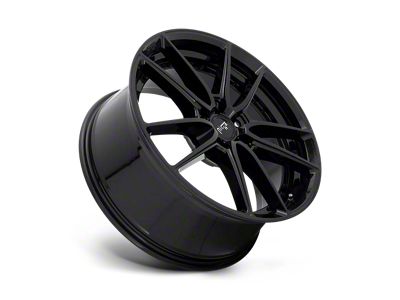 Niche DFS Gloss Black 5-Lug Wheel; 19x8.5; 35mm Offset (87-90 Dakota)