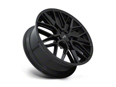 Niche Gamma Gloss Black 5-Lug Wheel; 19x8.5; 35mm Offset (87-90 Dakota)