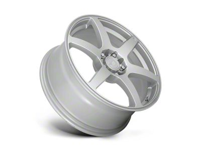 Motegi CS6 Hyper Silver 5-Lug Wheel; 15x6.5; 40mm Offset (87-90 Dakota)