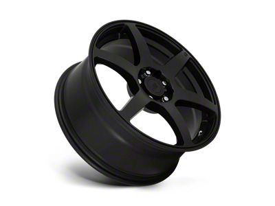 Motegi CS6 Satin Black 5-Lug Wheel; 15x6.5; 40mm Offset (87-90 Dakota)