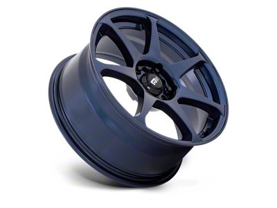 Motegi Battle Midnight Blue 5-Lug Wheel; 17x9.5; 30mm Offset (87-90 Dakota)