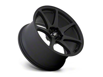 Motegi Battle Matte Black 5-Lug Wheel; 18x9.5; 15mm Offset (87-90 Dakota)