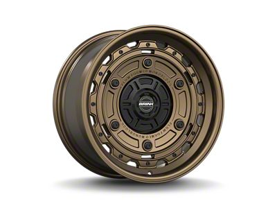 Brink Wheels Barracks Royal Bronze 5-Lug Wheel; 17x8.5; 0mm Offset (87-90 Dakota)