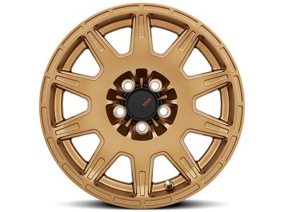 DX4 Wheels X-TRAIL Gold 5-Lug Wheel; 17x8; 38mm Offset (87-90 Dakota)