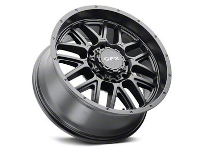 G-FX TM-5 Matte Black 5-Lug Wheel; 20x9; 18mm Offset (05-11 Dakota)