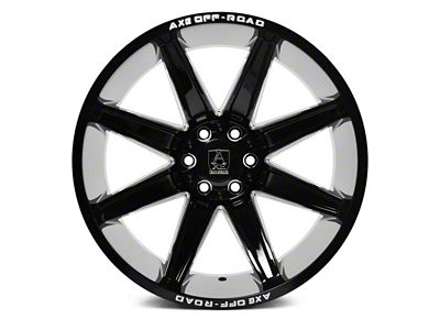 Axe Wheels Atremis Gloss Black Milled 5-Lug Wheel; 20x10; -19mm Offset (05-11 Dakota)